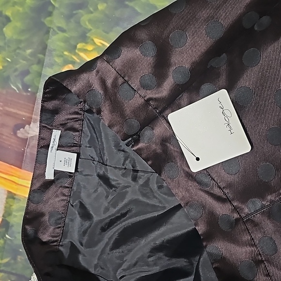 Halogen Pleated Polkadot Skirt Size 6 NWT - Picture 3 of 7